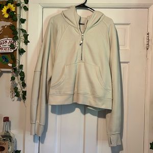 Scuba Oversized Half-Zip Hoodie